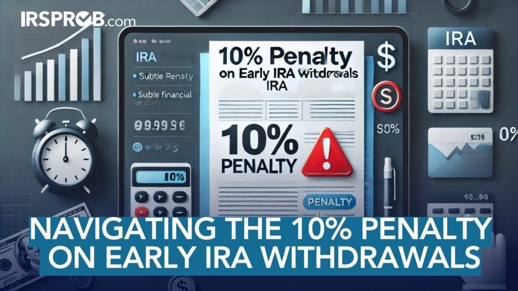 Navigating the 10 Penalty on Early IRA Withdrawals