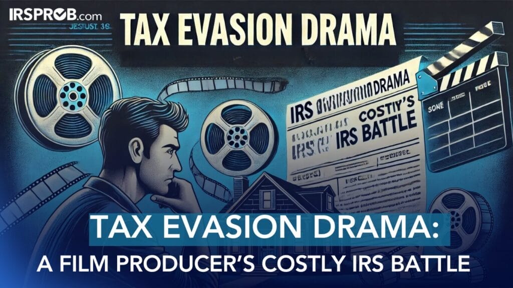 Tax Evasion Drama A Film Producers Costly IRS Battle