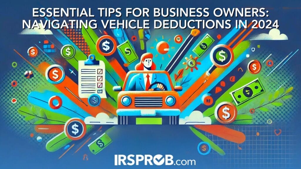 Essential Tips for Business Owners Navigating Vehicle Deductions in 2024