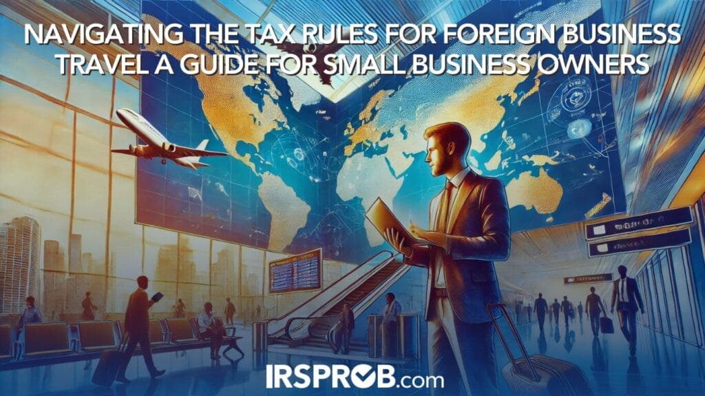 Navigating the Tax Rules for Foreign Business Travel A Guide for Small Business Owners