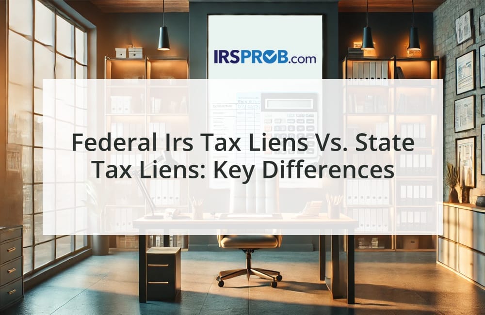 Federal IRS Tax Liens vs. State Tax Liens: Key Differences